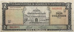 2 Colones SALVADOR 1974 P.116b