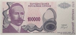 100000 Dinara CROATIE 1993 P.R22a NEUF