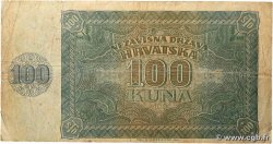 100 Kuna CROATIE 1941 P.02 TB+