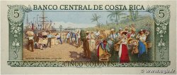 5 Colones COSTA RICA 1986 P.236d NEUF