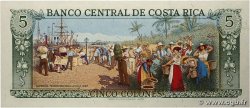 5 Colones COSTA RICA 1985 P.236d NEUF