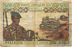 500 Francs MALI 1973 P.12e TB