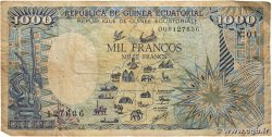 1000 Francs type 1985 GUINÉE ÉQUATORIALE 1985 A.260a pr.TB