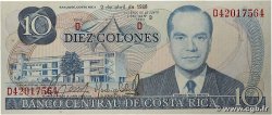 10 Colones COSTA RICA 1986 P.237b UNC-