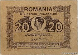 20 Lei ROMANIA 1945 P.076 F