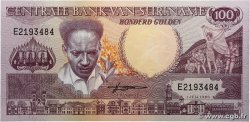 100 Gulden SURINAM 1986 P.133a pr.NEUF