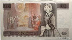 10 Pounds ENGLAND 1975 P.379a VF