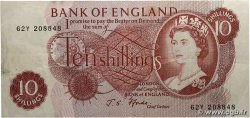 10 Shillings ANGLETERRE 1966 P.373c TTB