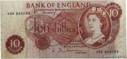 10 Shillings ANGLETERRE 1962 P.373b TB