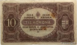 10 Korona HUNGARY 1920 P.060 F