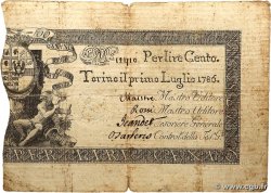 100 Lire ITALIA Turin 1786 PS.122a
