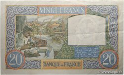 20 Francs TRAVAIL ET SCIENCE FRANCE 1940 F.12.10 TTB+