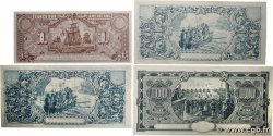 1, 20 et 100 Sucres Lot ÉQUATEUR  1920 PS.251, PS.253a/b et PS.254 SPL