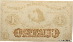 4 Reales Bolivianos Non émis ARGENTINE  1869 PS.1781r NEUF