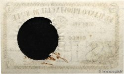 5 Centavos Fuertes Annulé ARGENTINE  1874 PS.0798 SPL+