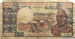 1000 Francs CONGO 1981 A.213e B