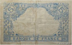5 Francs BLEU FRANCE 1916 F.02.44 VF+