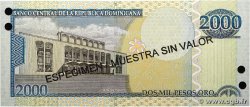 2000 Pesos Oro Spécimen RÉPUBLIQUE DOMINICAINE  2004 P.174cs4 SPL+