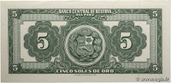 5 Soles de Oro PÉROU 1965 P.083 pr.NEUF