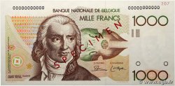 1000 Francs Spécimen BELGIO 1980 P.144s FDC