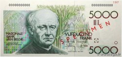 5000 Francs Spécimen BELGIQUE 1982 P.145s NEUF