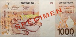 1000 Francs Spécimen BELGIQUE 1997 P.150s NEUF