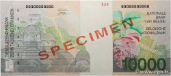 10000 Francs Spécimen BELGIO 1997 P.152s FDC
