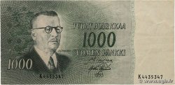 1000 Markkaa FINLANDE 1955 P.093a TTB