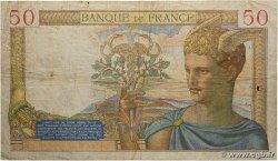 50 Francs CÉRÈS modifié FRANCIA 1940 F.18.42 q.MB