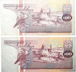 100 Gulden Lot SURINAM 1991 P.139a TB