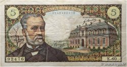 5 Francs PASTEUR FRANCE 1967 F.61.05 F