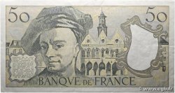 50 Francs QUENTIN DE LA TOUR FRANCE 1991 F.67.17 VF+