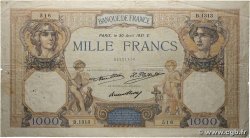 1000 Francs CÉRÈS ET MERCURE FRANCE 1931 F.37.06