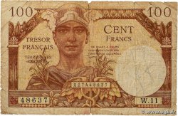 100 Francs TRÉSOR FRANÇAIS FRANCE 1947 VF.32.05 B