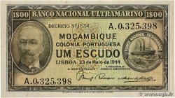 1 Escudo MOZAMBIQUE 1944 P.092 SUP