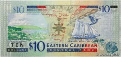 10 Dollars EAST CARIBBEAN STATES 2003 P.43m FDC