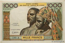 1000 Francs ÉTATS DE L