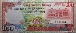 100 Rupees ÎLE MAURICE 1986 P.38