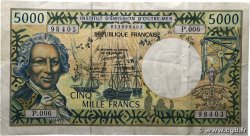 5000 Francs POLYNÉSIE, TERRITOIRES D OUTRE MER 1995 P.03a