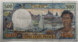 500 Francs POLYNÉSIE, TERRITOIRES D OUTRE MER 1992 P.01c