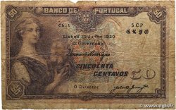 50 Centavos PORTUGAL 1920 P.112b