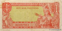 1 Rupiah INDONÉSIE 1963 P.R01 TTB