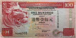 100 Dollars HONG KONG 1999 P.203c TTB+