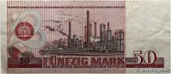 50 Mark ALLEMAGNE RÉPUBLIQUE DÉMOCRATIQUE 1971 P.30a TTB