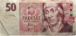 50 Korun RÉPUBLIQUE TCHÈQUE 1997 P.17a
