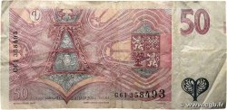 50 Korun RÉPUBLIQUE TCHÈQUE 1997 P.17a TB