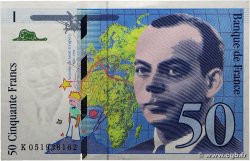 50 Francs SAINT-EXUPÉRY modifié FRANCE 1999 F.73.05