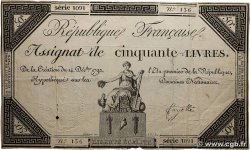 50 Livres FRANCE 1792 Ass.39a