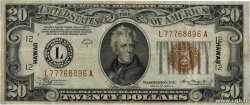 20 Dollars HAWAII 1934 P.41 TB+
