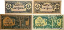 1 et 10 Dollars Faux MALAYA 1942 P.M-X SC+